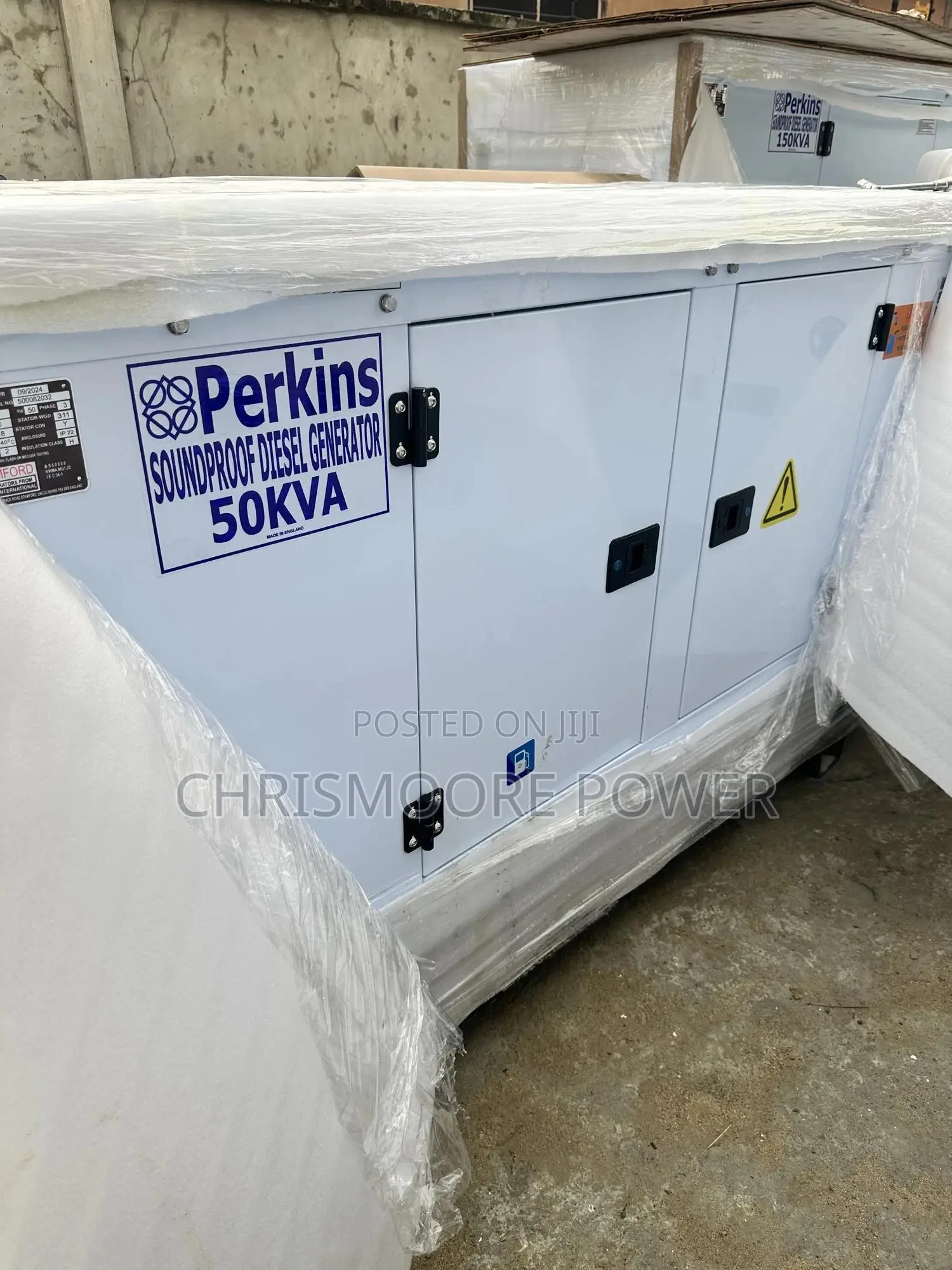 Sp-50kva Perkins 50kva [100% Copper Wire With 2 Years Warranty] •