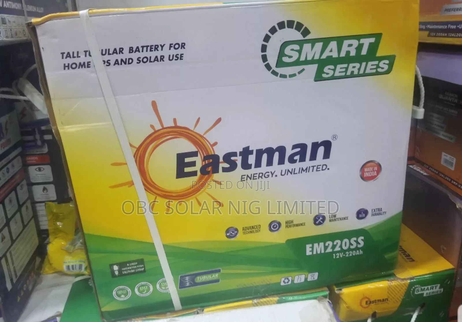 Eastman Tubular Inverter Battery