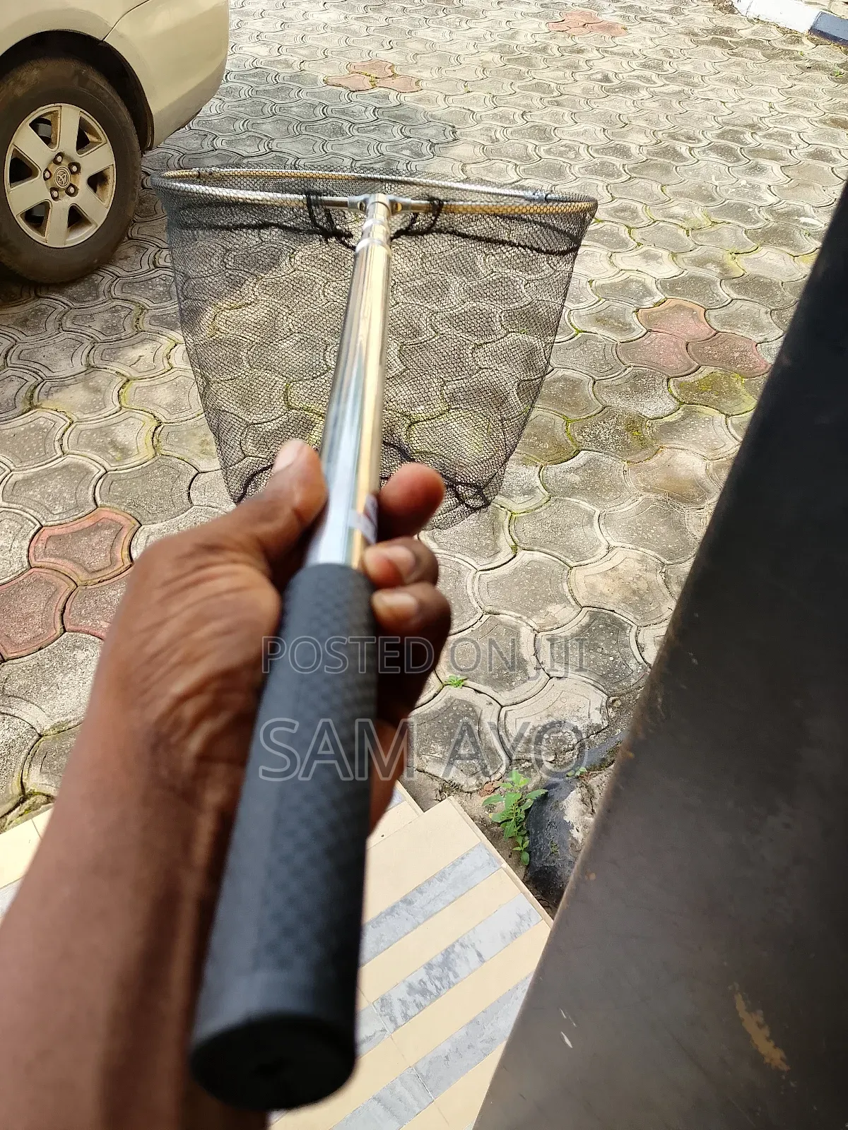 Fishing Net (40cm Ring) With 1.8m Telescopic Rod