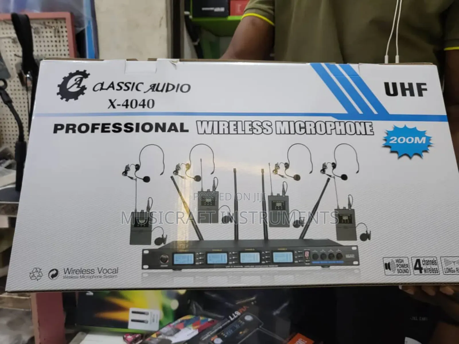 Classic Audio X-4040 Lapel Mics
