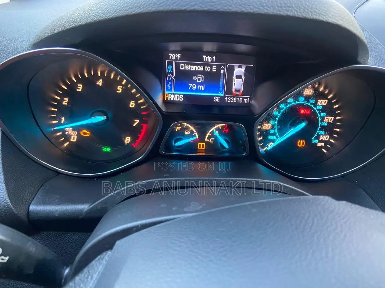 Ford Escape 2016 Gray