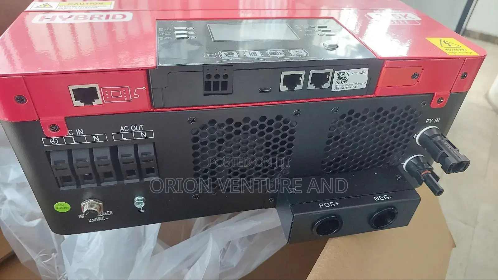 3.5kw 12v Hybrid Inverter - Works With or Without Battery