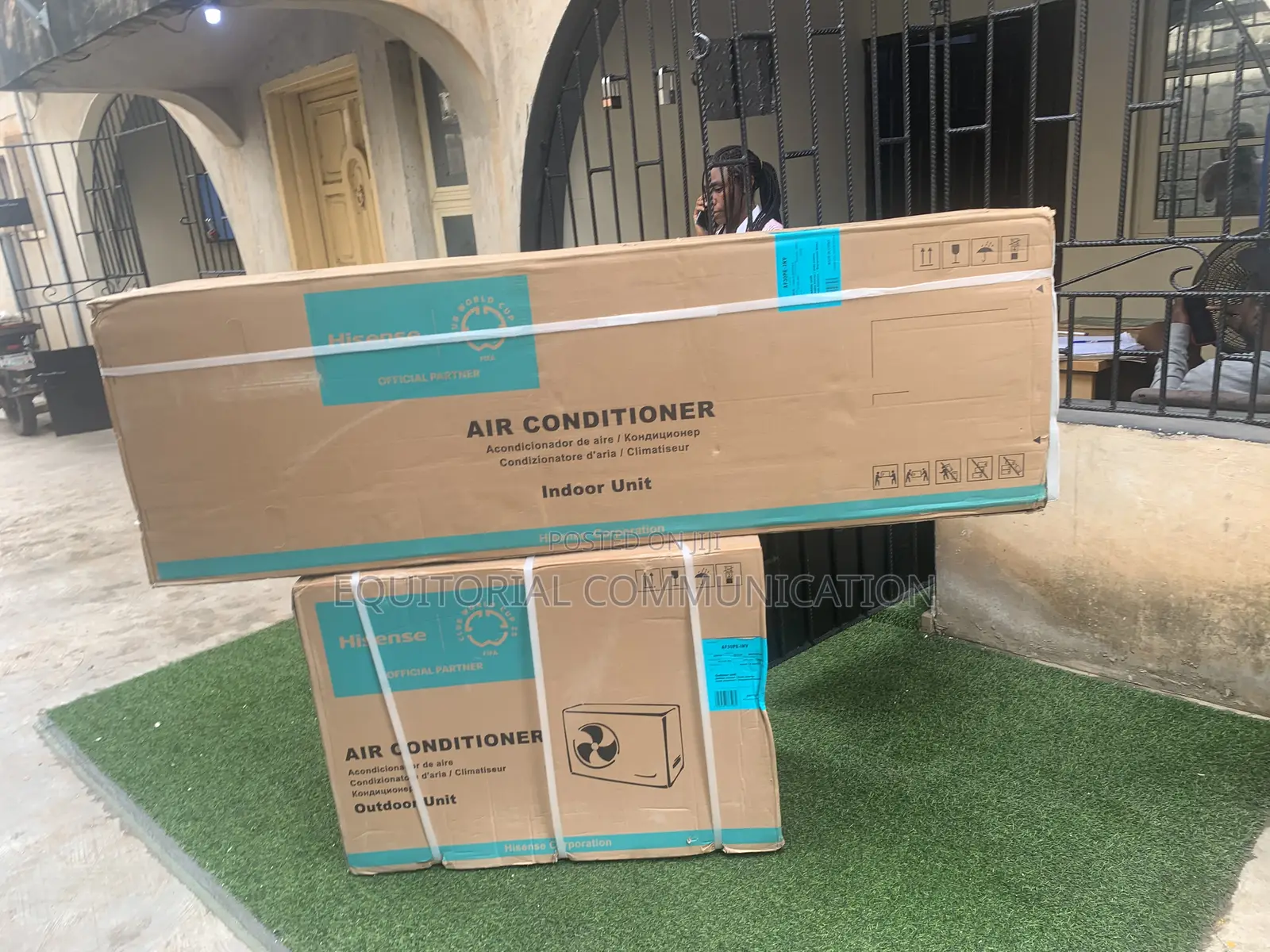 3 Tons Hisense Standing Af 30pe-Inv Intelligent Cooling Split Ac