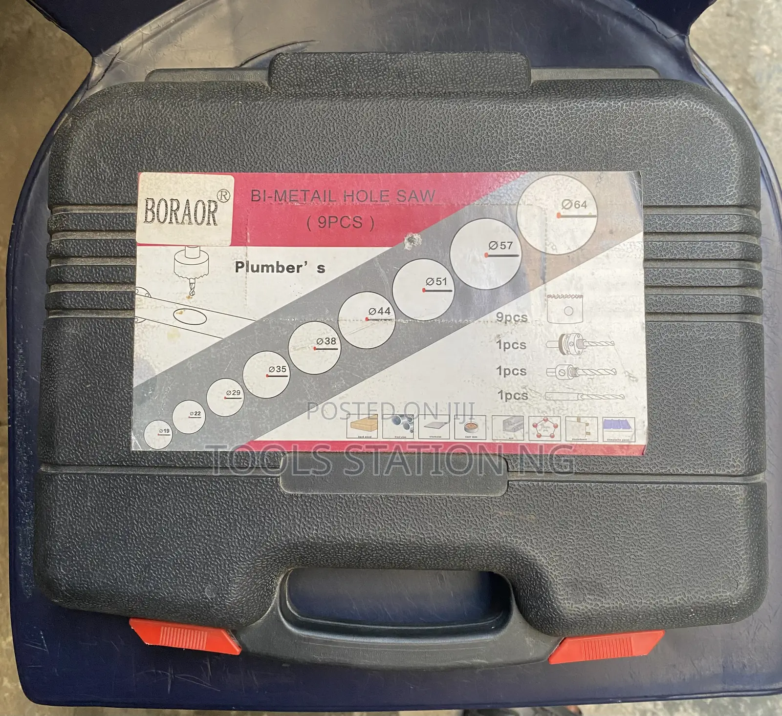 19-64mm Metal Holesaw Set