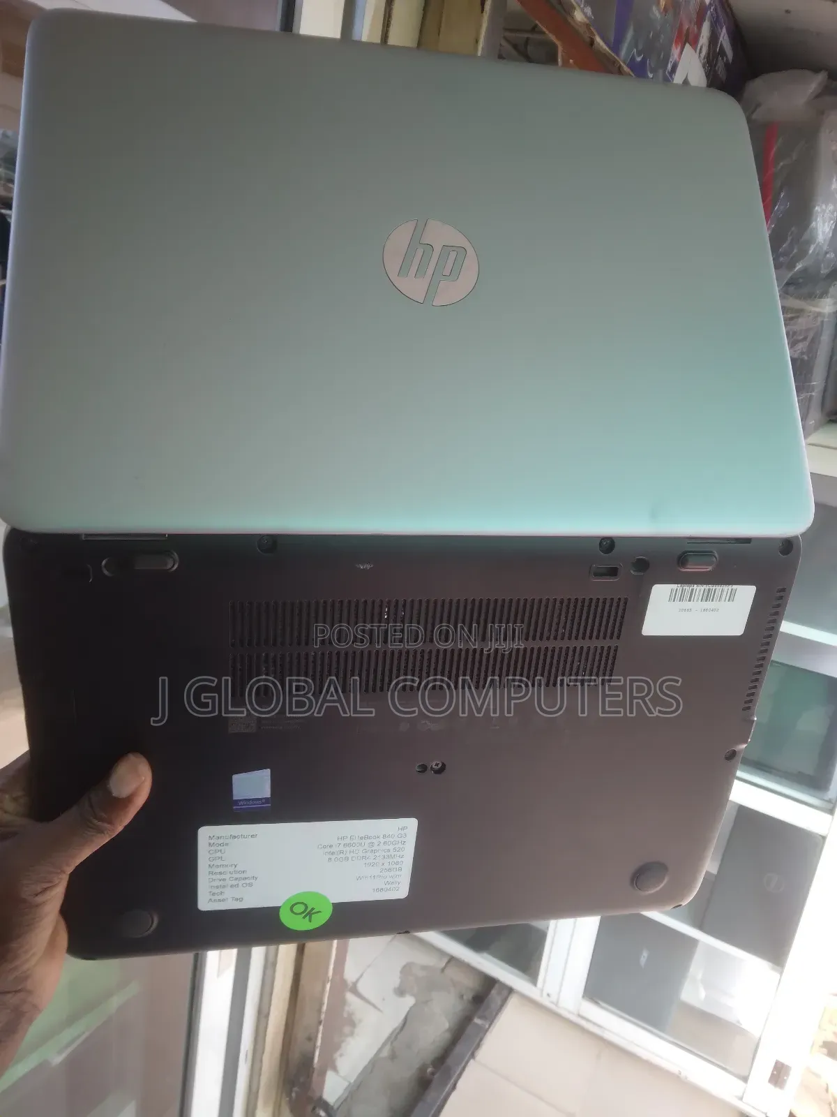 Laptop HP EliteBook 840 G3 8GB Intel Core I7 SSD 256GB