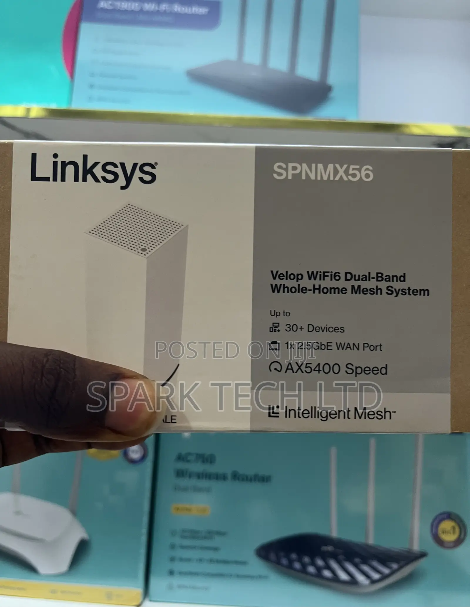 Linksys Velop Wi-Fi 6 Dual-Band Whole-Home Mesh System