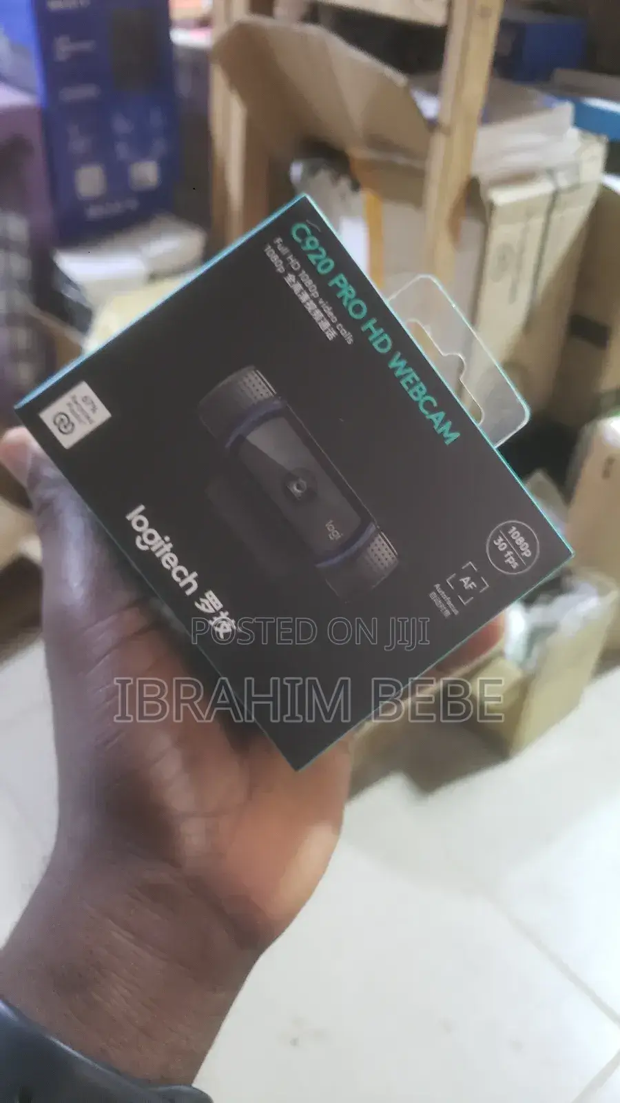 Logitech Original C920 Pro 1080p Full Hd Webcam