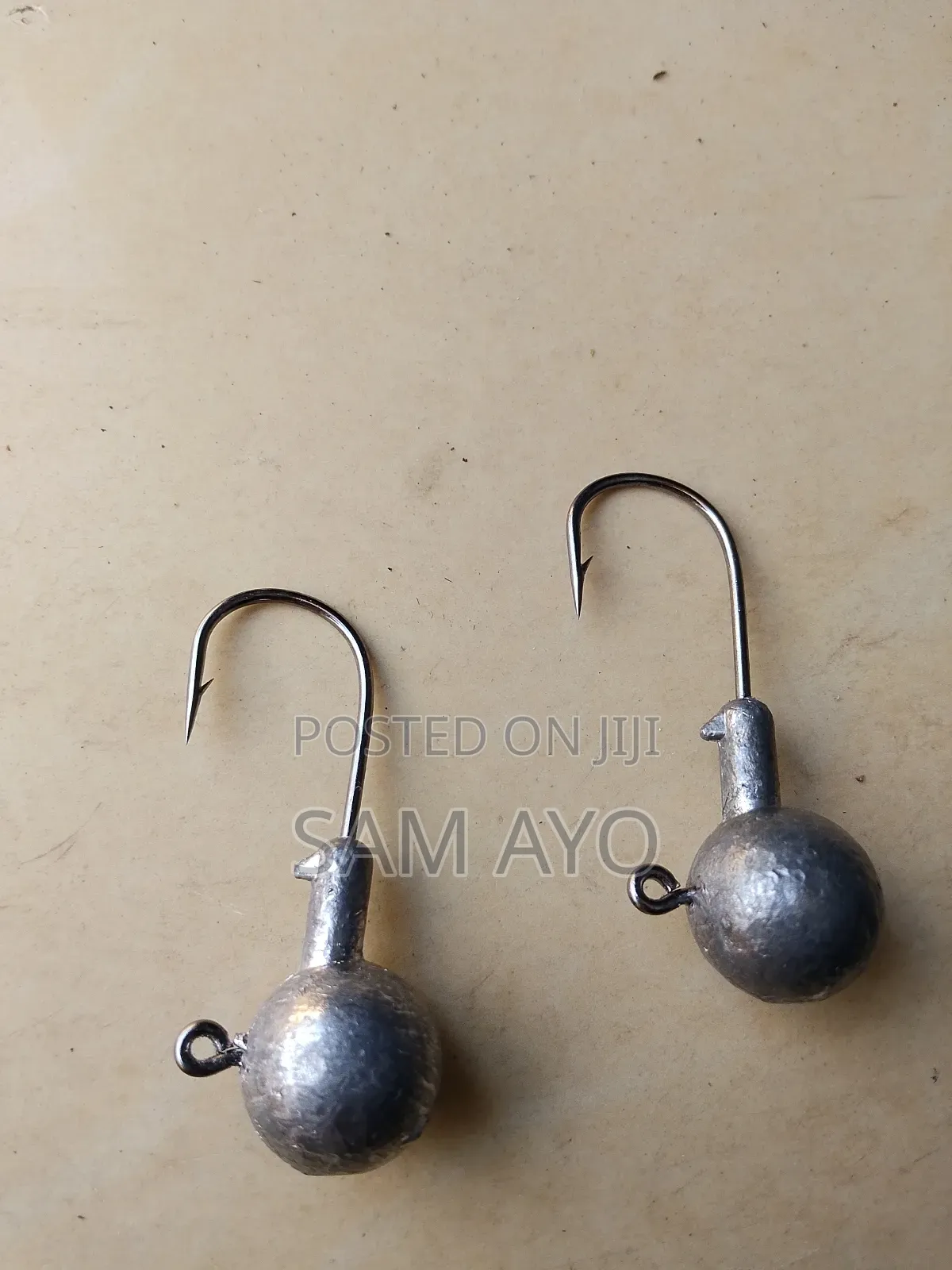 22g Lead Fishing Hook (Unit of 5)