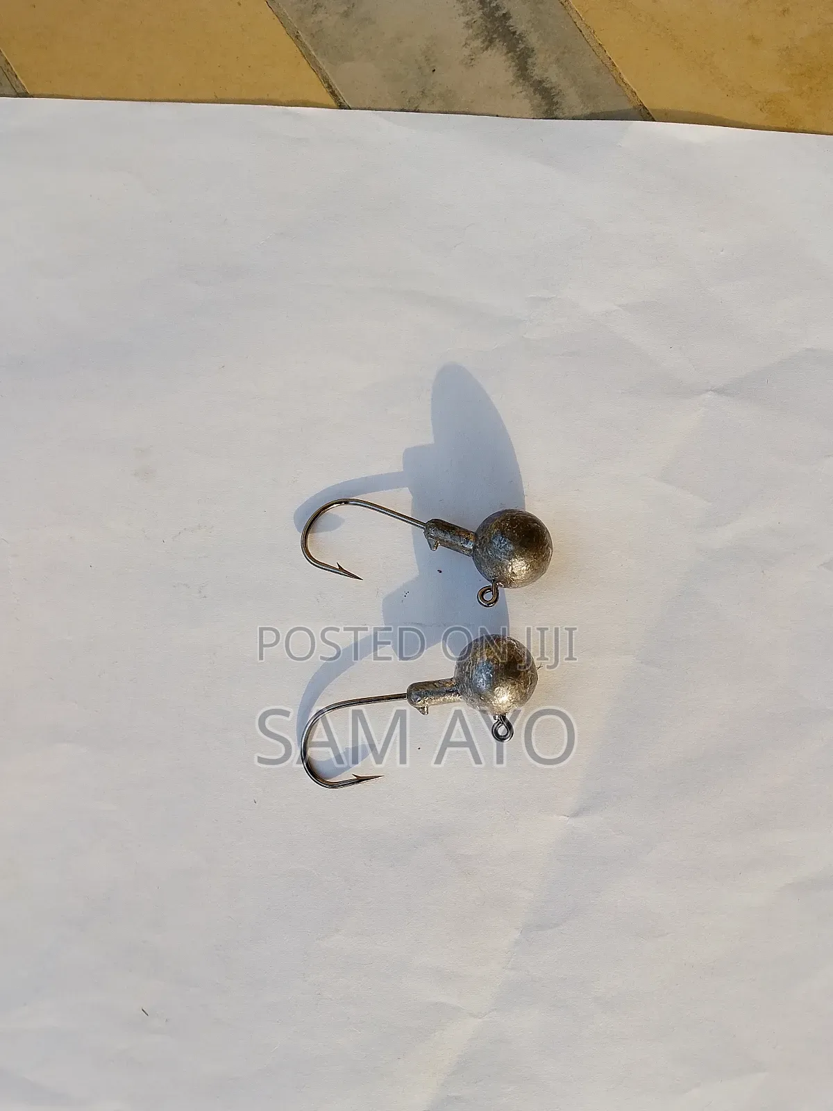 22g Lead Fishing Hook (Unit of 5)