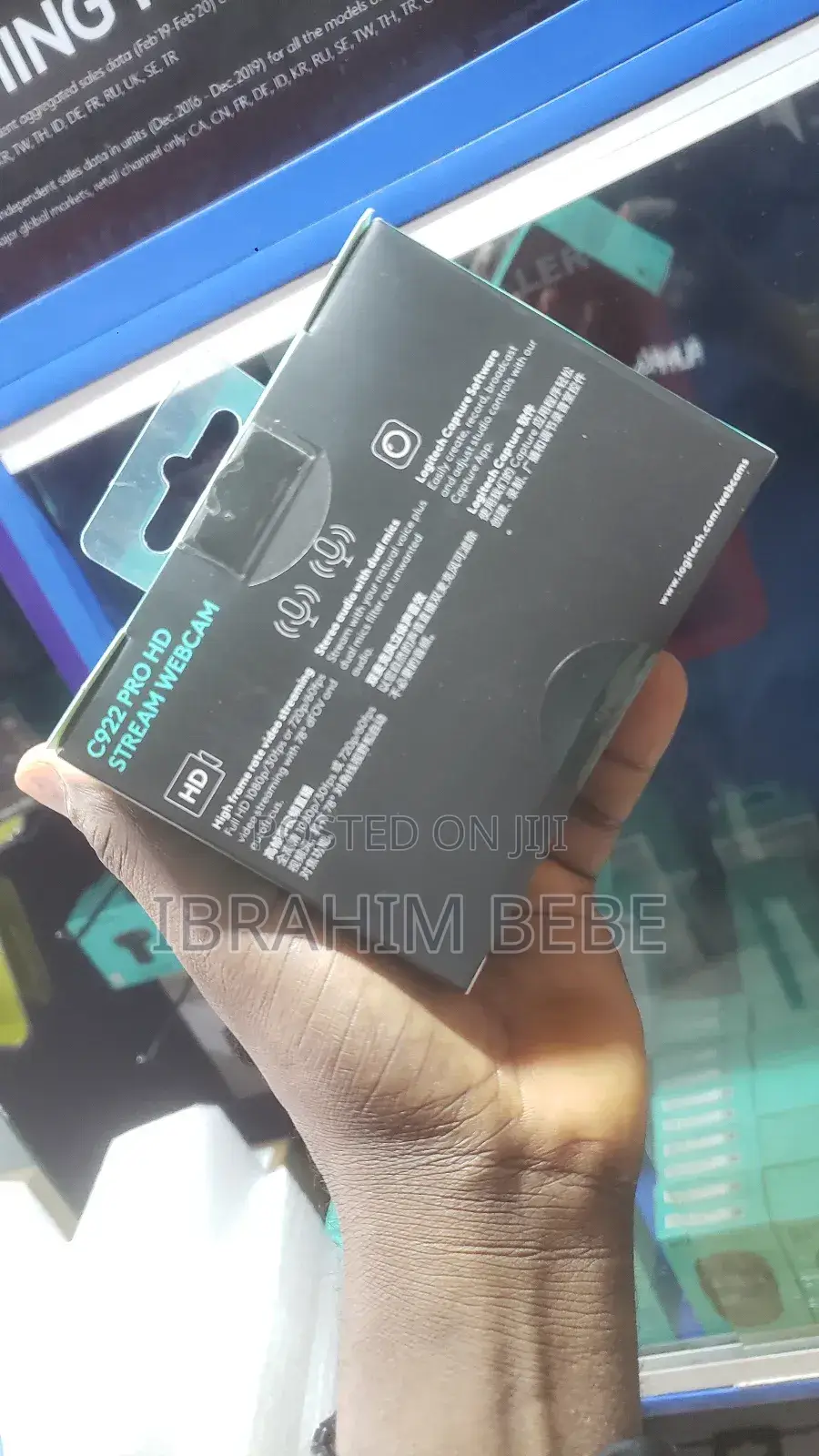 Logitech C922 Hd Stream Webcam 1080p