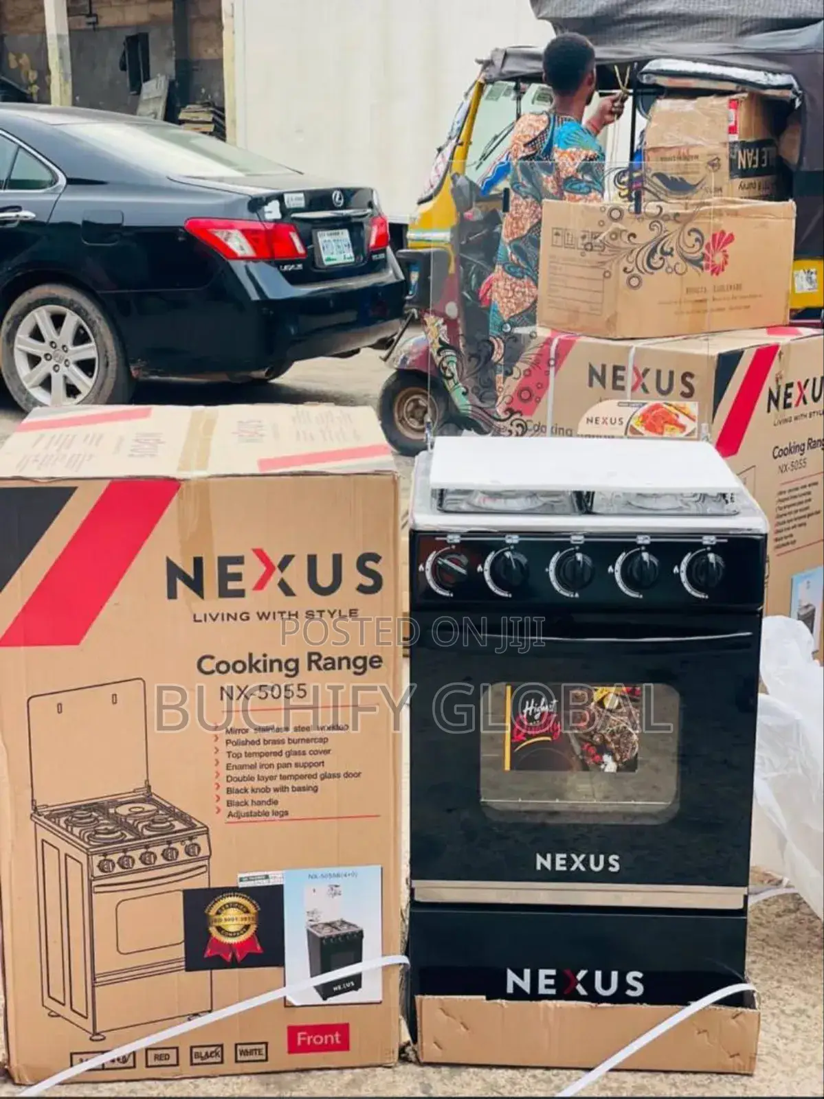 Nexus Standing Gas 4 Burners