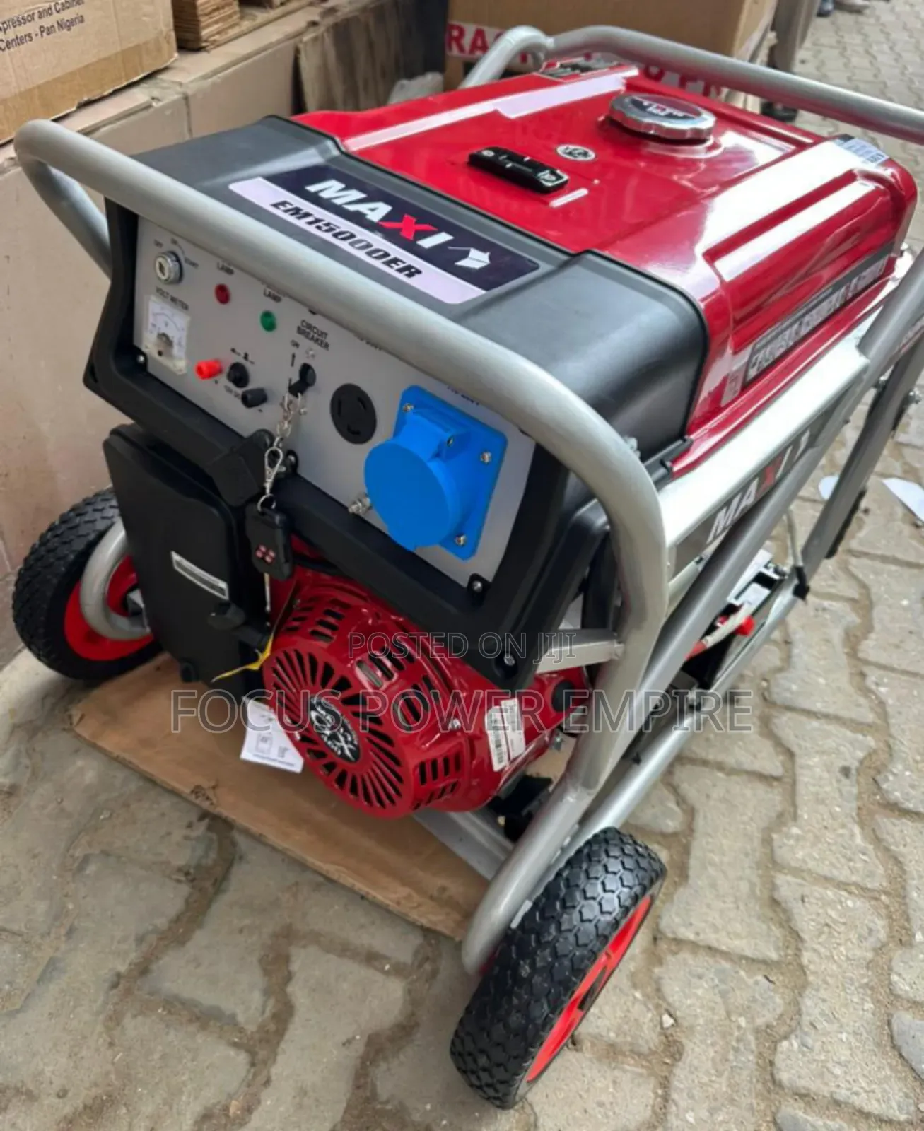 Original 12.5kva Maxi Gen Silent Noisy Remote 💯 Copper Coil