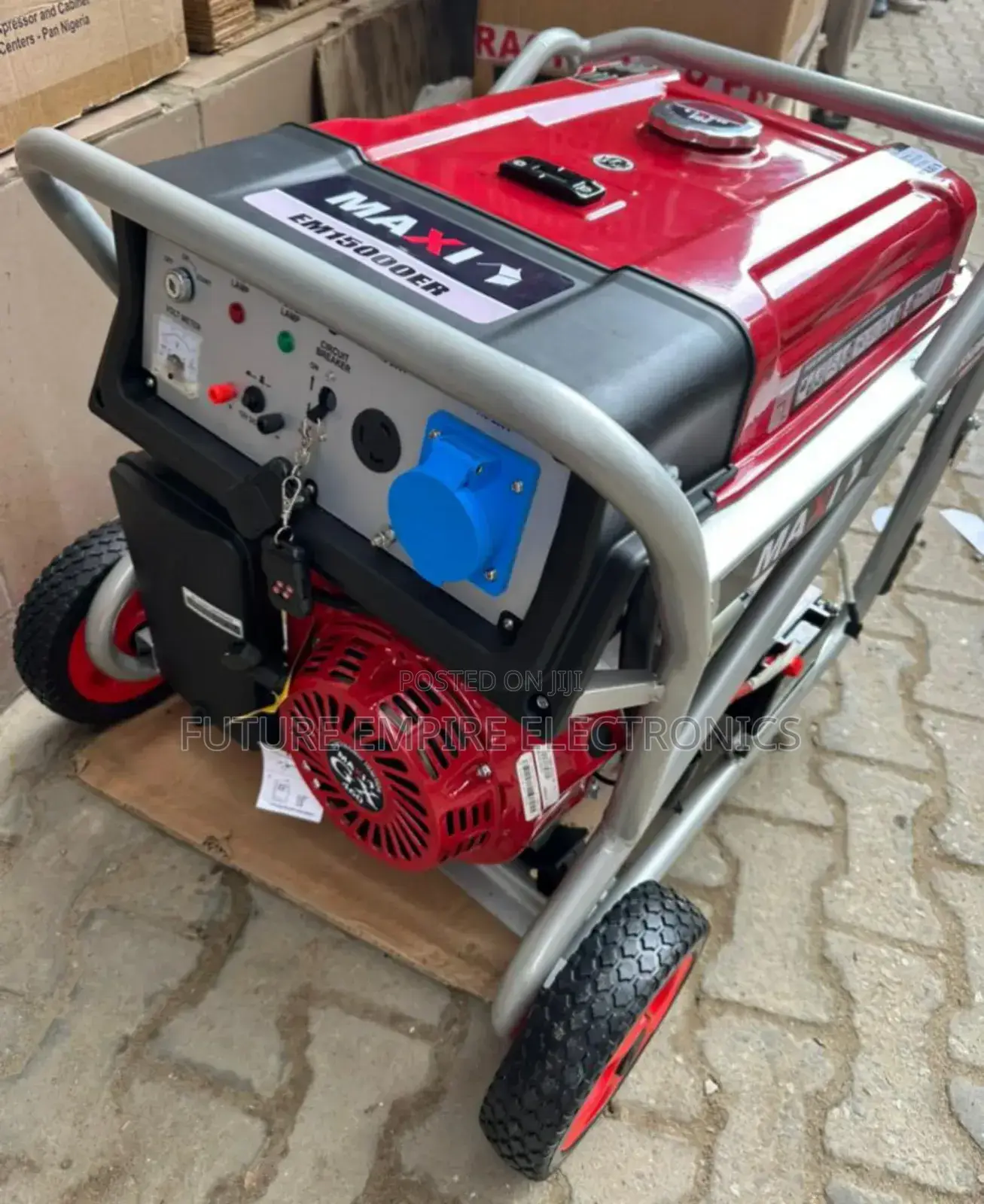 Original 12.5kva Maxi Gen Silent Noisy Remote 💯 Copper Coil