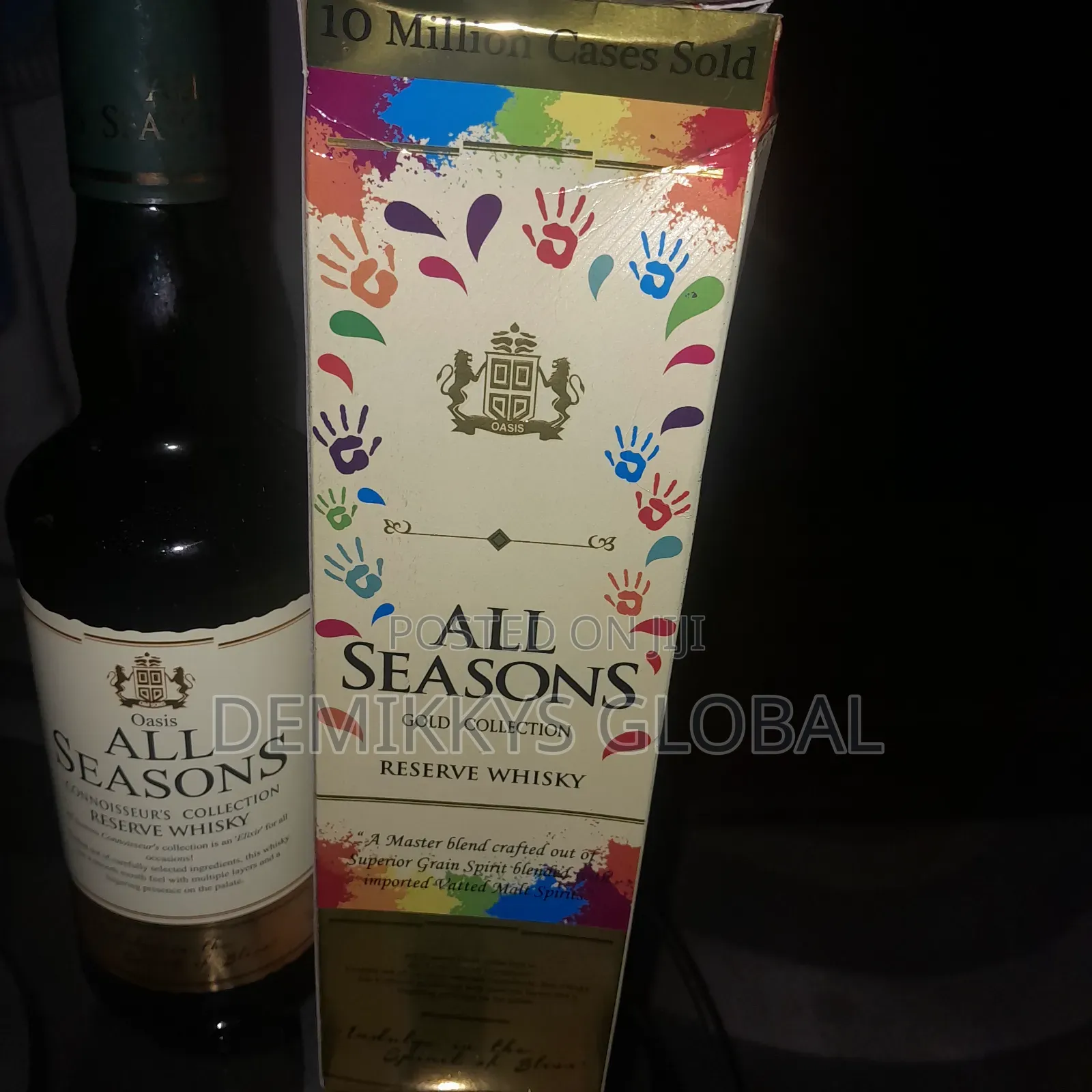 All Seasons Reserve Whisky - 75cl X 6 Bottles