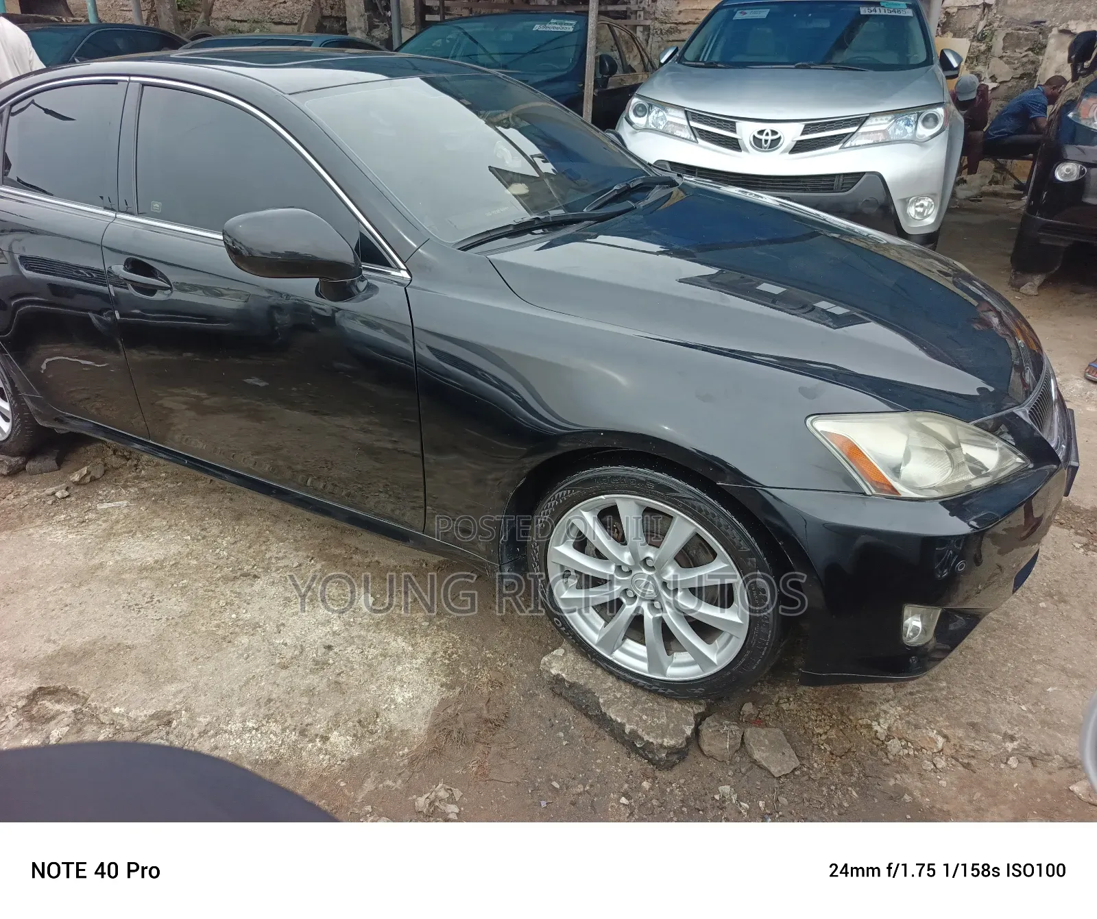 Lexus IS 2008 Black