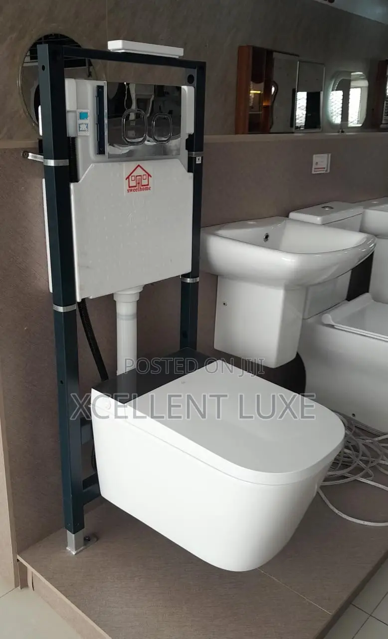 Sensor/Manual Concealed Wc, Self Flushing With Good Flushing System