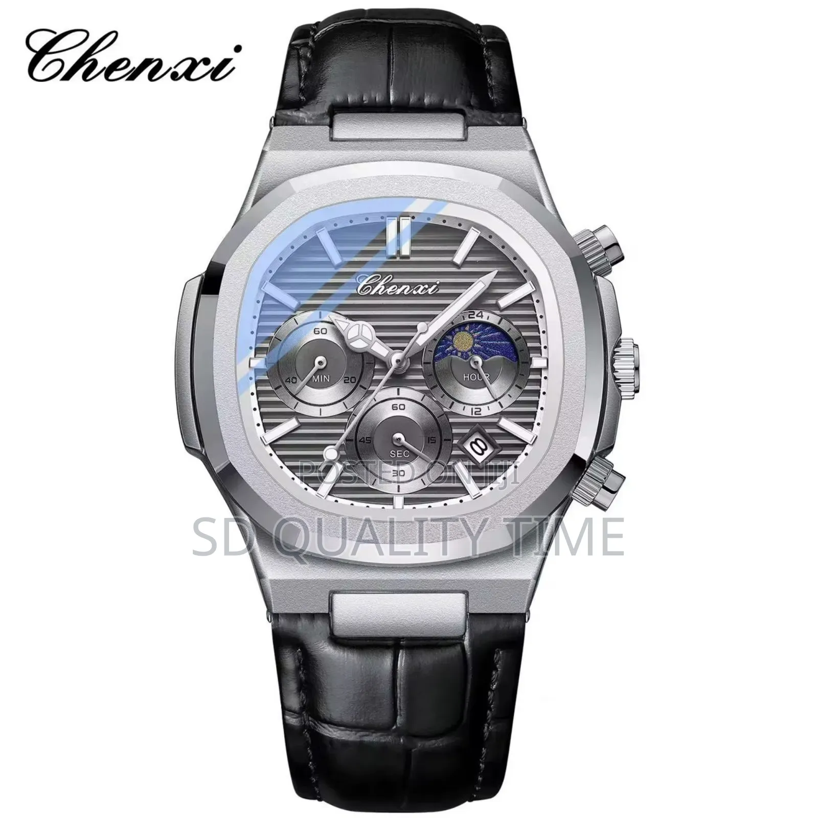 Chenxi Leather Strap Watch