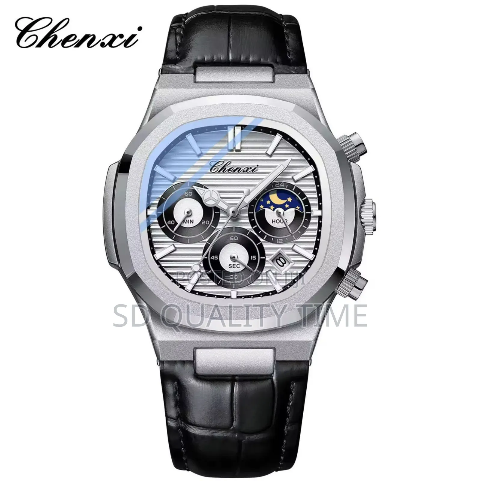 Chenxi Leather Strap Watch
