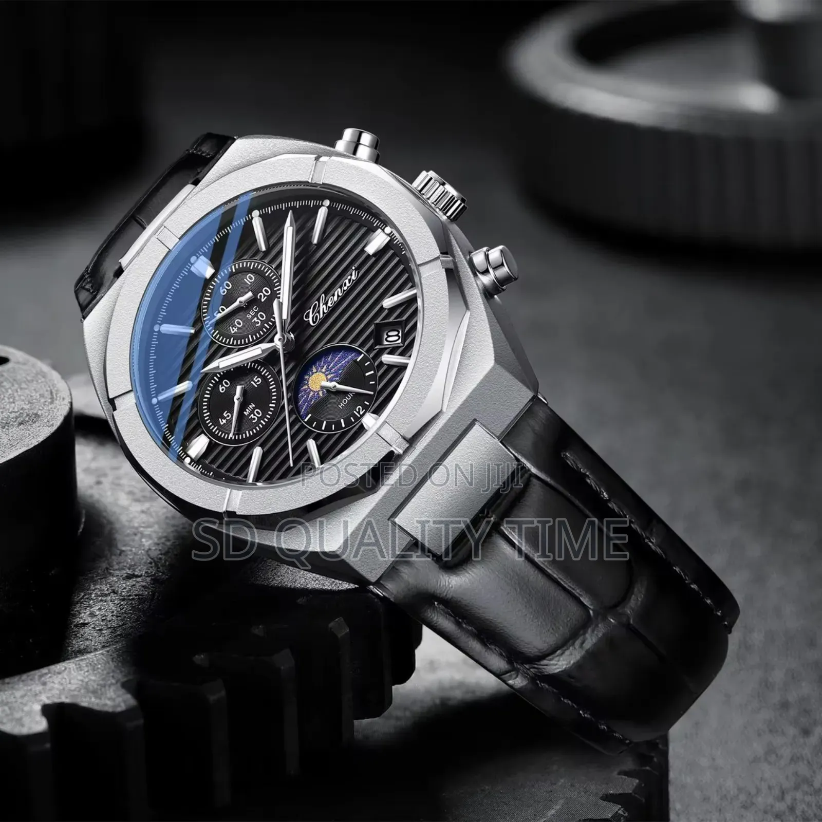 Chenxi Leather Strap Watch