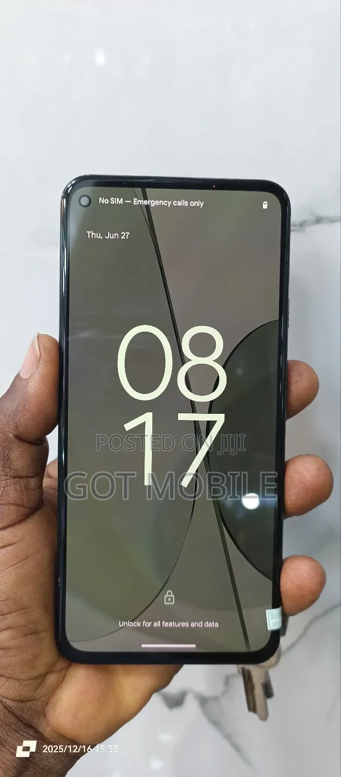 Google Pixel 5a 5G 128 GB Black
