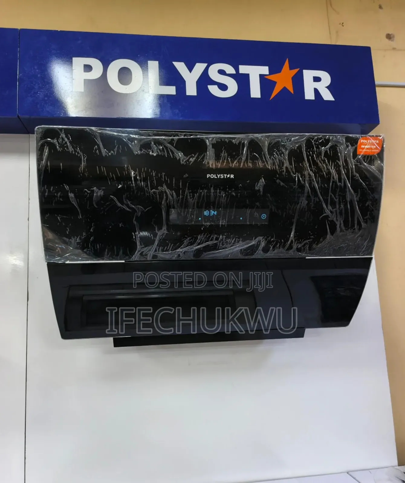 Original Polystar Inverter Luxury Led Digital Display Cooker Hood