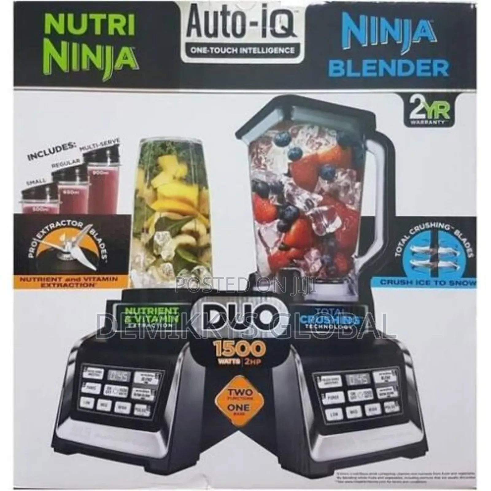 Ninja Duo 1500 Watts Intelligence Blender With Auto -Iq