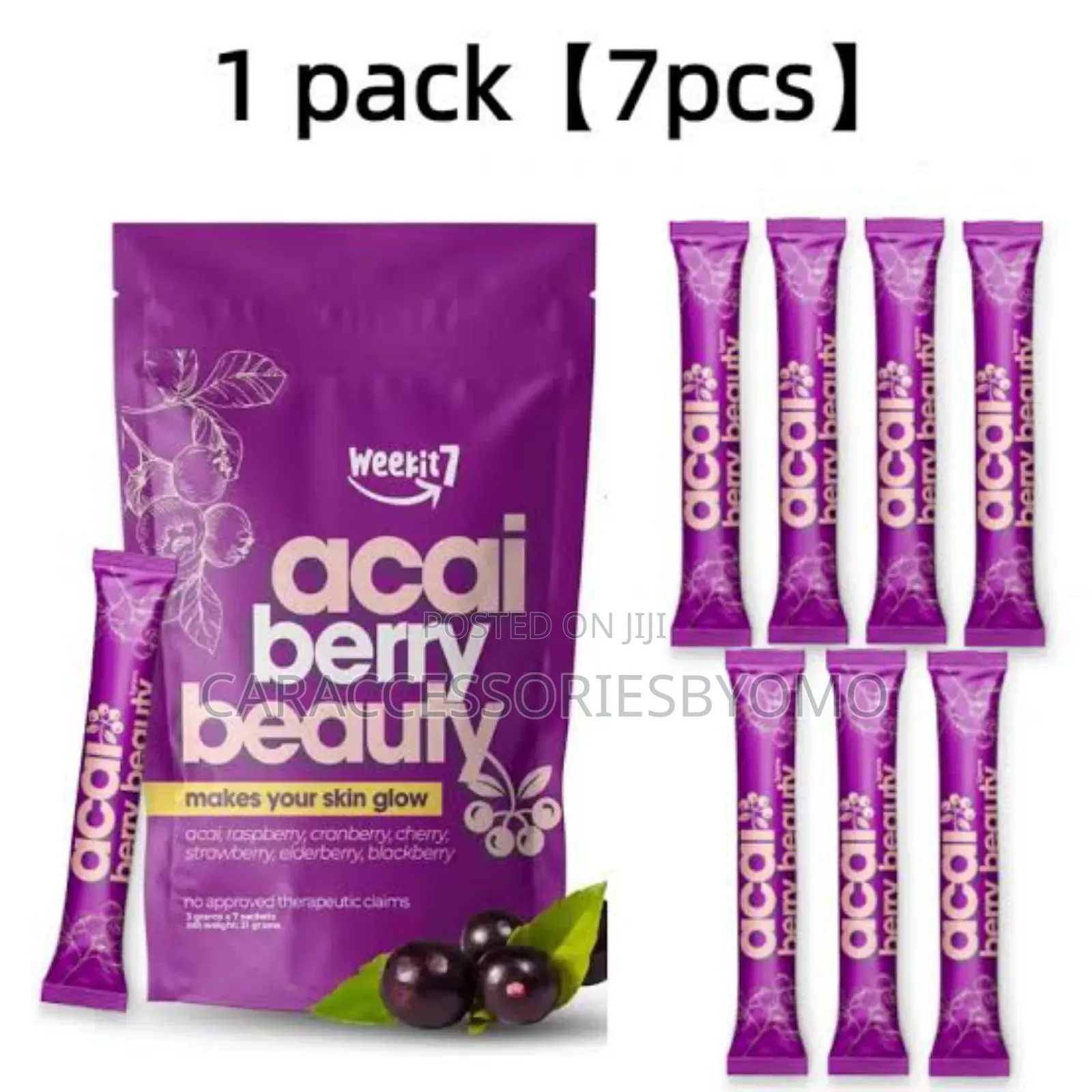 Skin Glow Acai Body Beauty -7pc