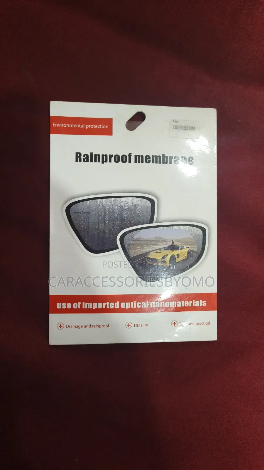 Car Mirror Rainproof Protector