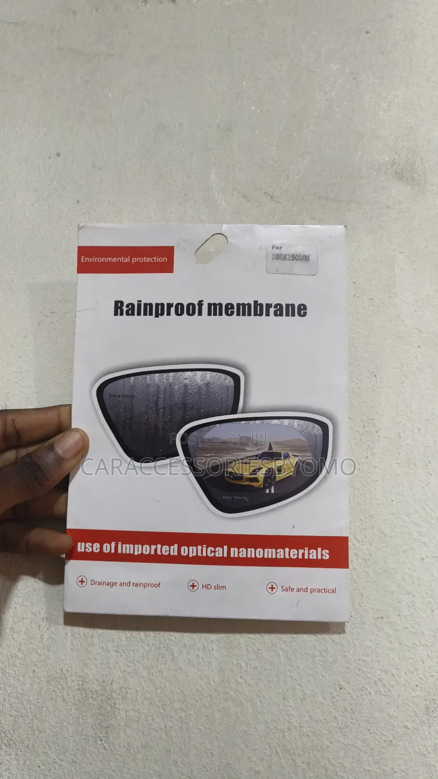 Car Mirror Rainproof Protector