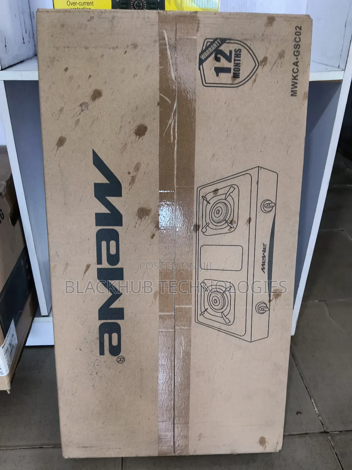 Mewe Table Top Gas Cooker 2 Burners Mwkca-Gsc02
