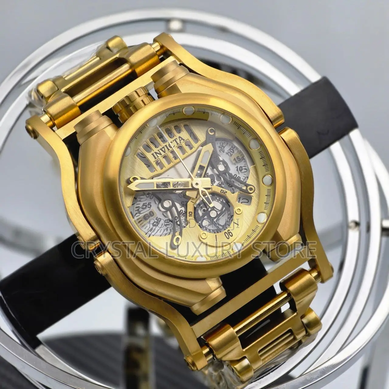 Invicta Quality Luxury Men Water Resistant Wristwatch