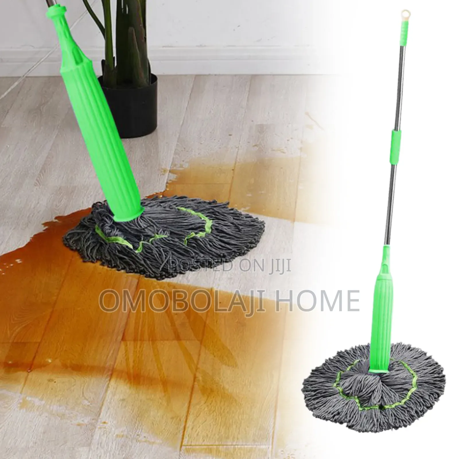 2 in 1 Dehydrated Mop for Wet and Dry House Hold Cleaning