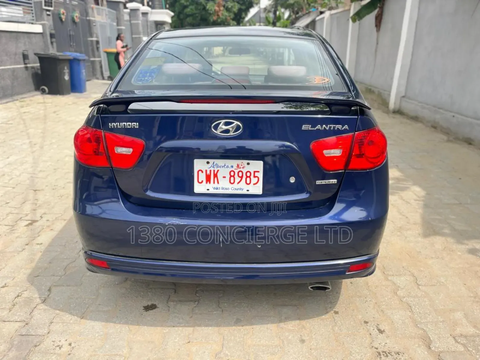 Hyundai Elantra 2009 Blue