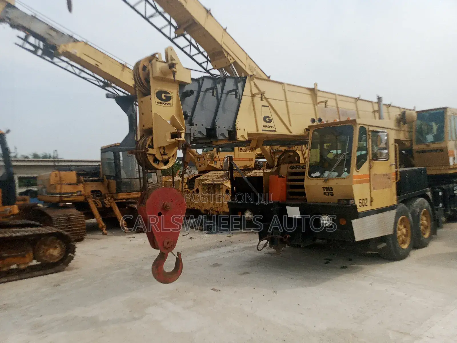 50tons Groove Caterpillar Crane (Foreign Used).