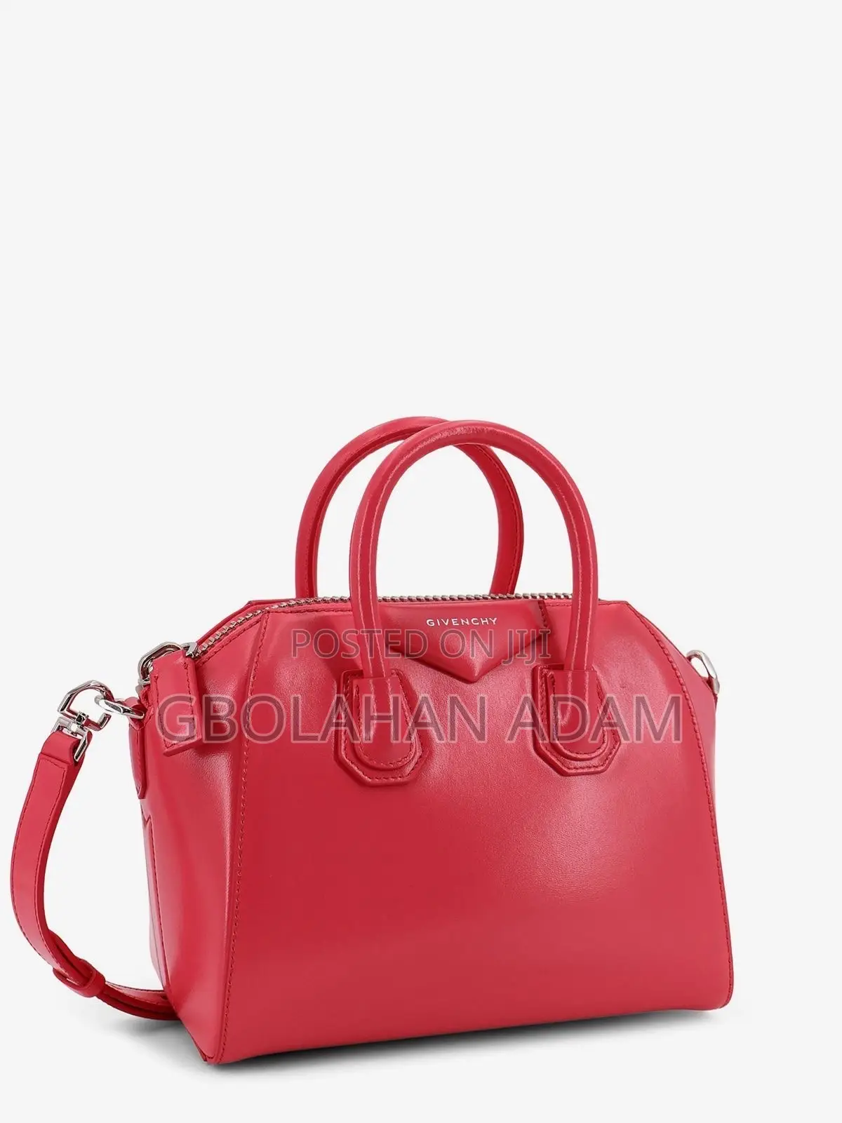 Givenchy Women Antigona Mini Leather Crossbody Bag