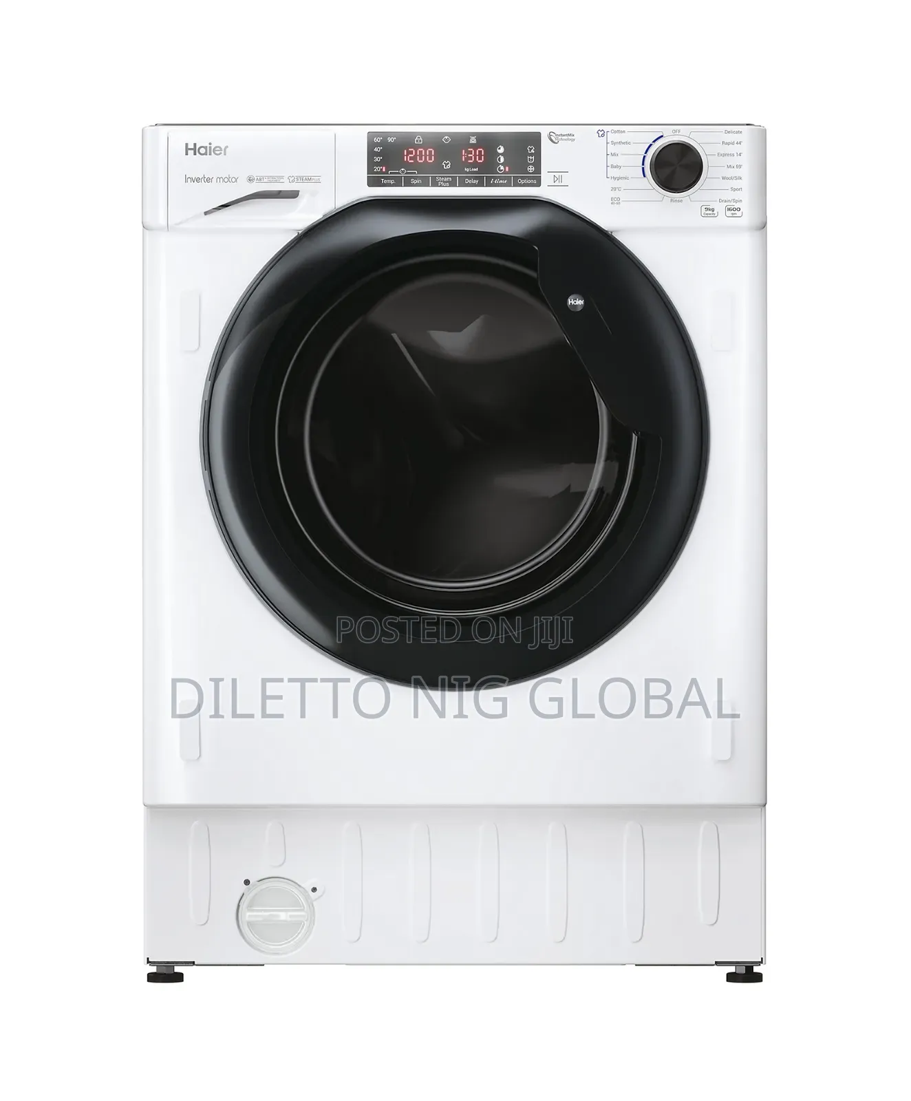 Haier 9kg Inbuilt Washing Machine 1600rmp
