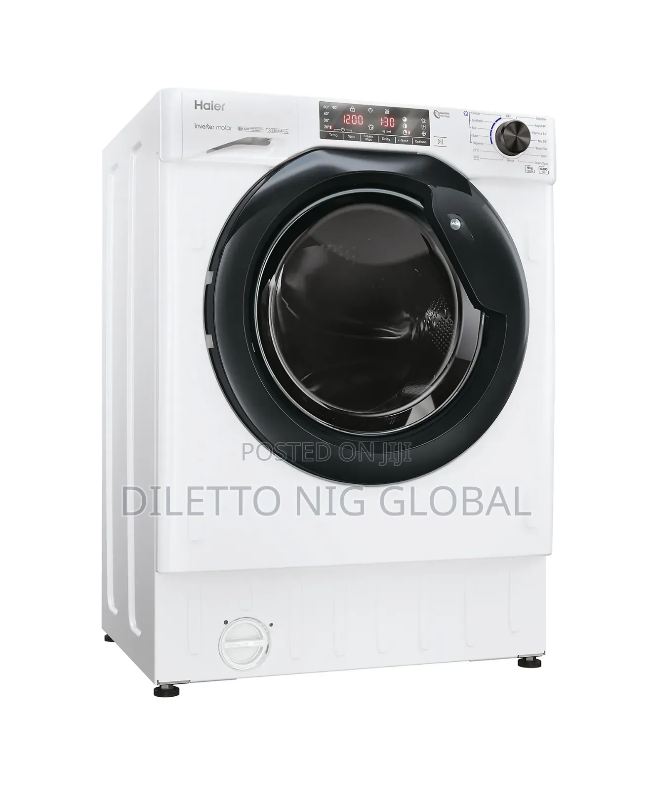 Haier 9kg Inbuilt Washing Machine 1600rmp