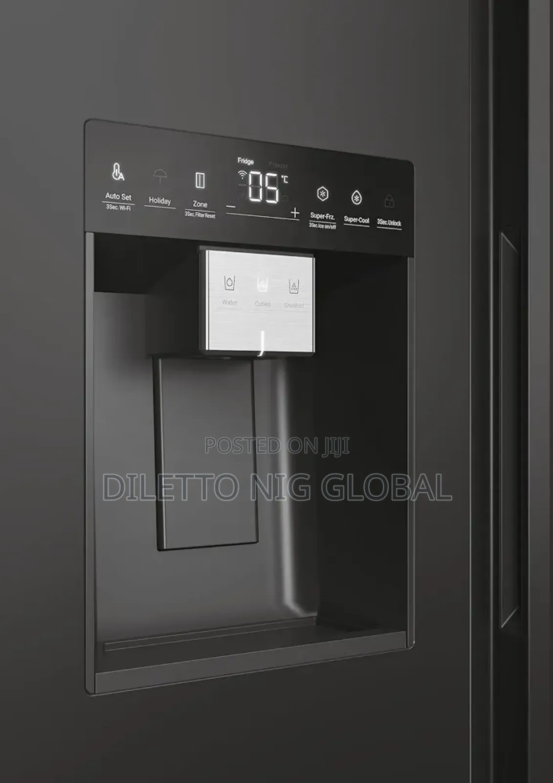 Haier Side by Side Fridge Freezer With Ice Dispenser