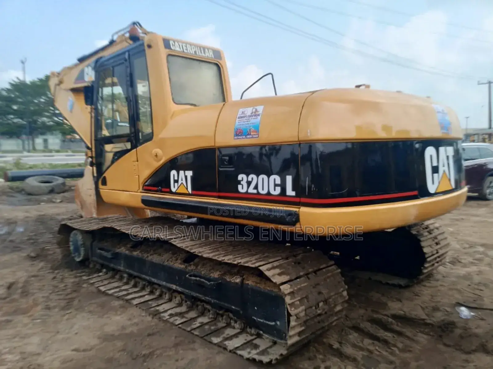 2months Nigeria Used 320cl Caterpillar Excavator