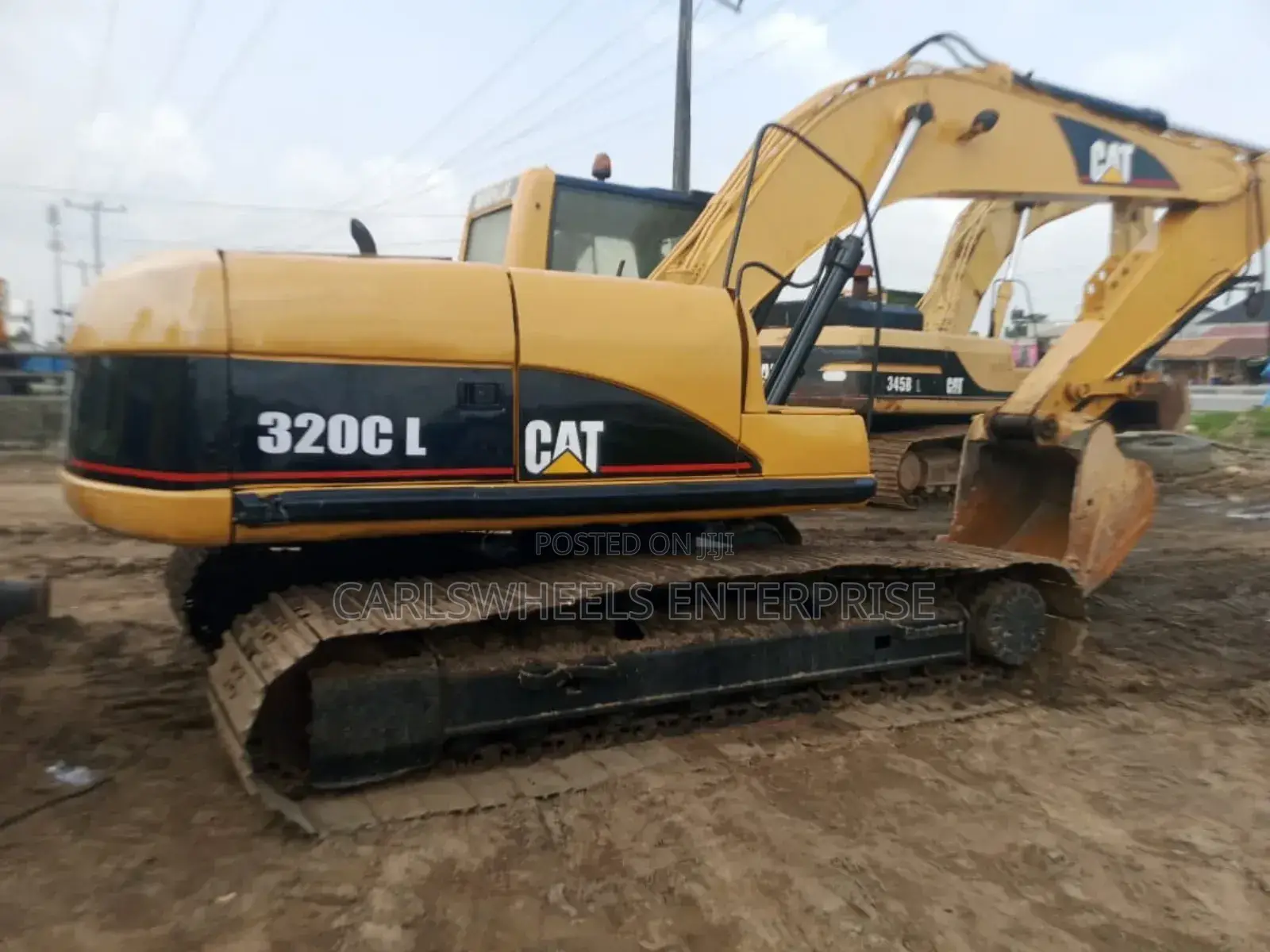 2months Nigeria Used 320cl Caterpillar Excavator
