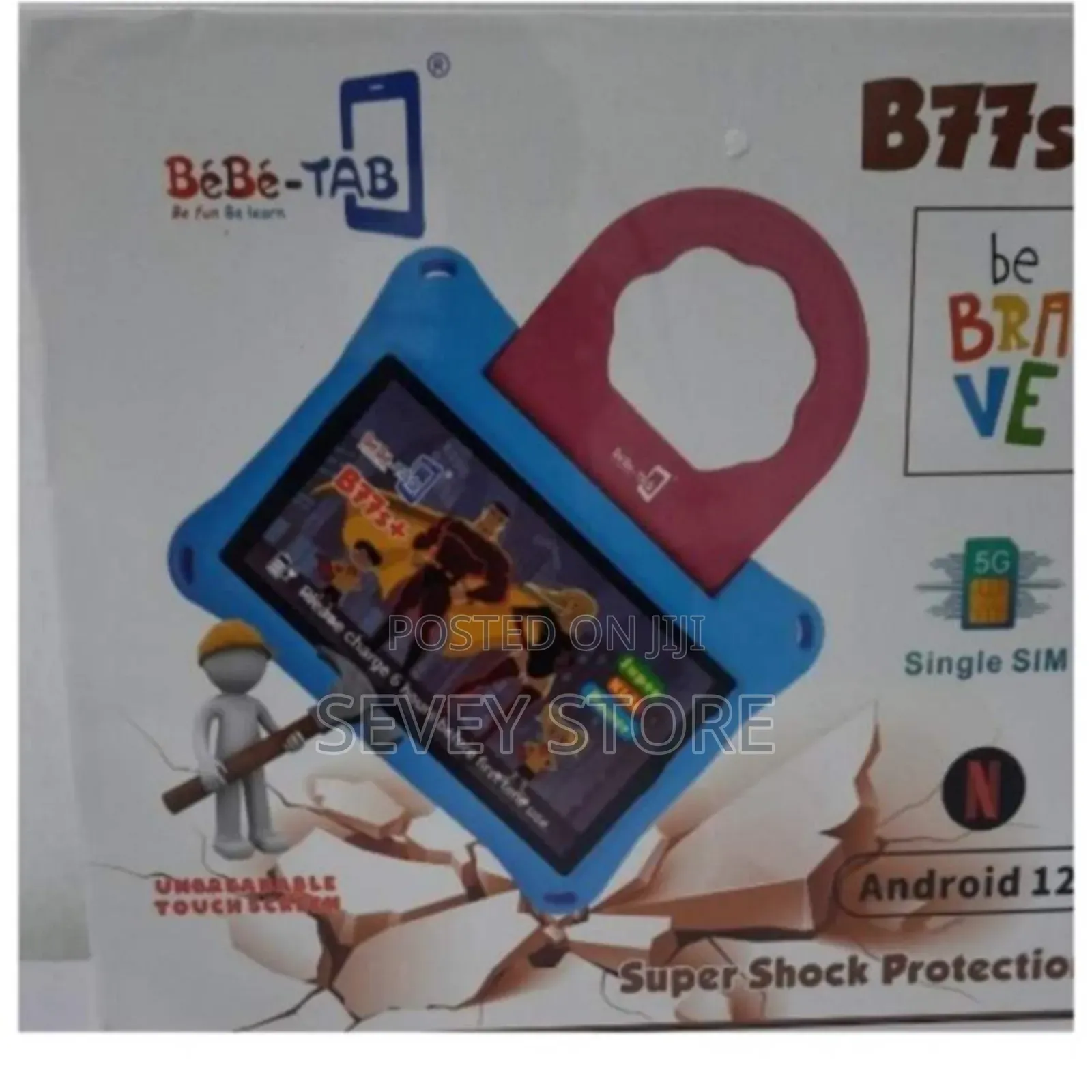 Bebe Tab B77s+ - 256gb Rom - 6gb Ram - 3000mah - Blue