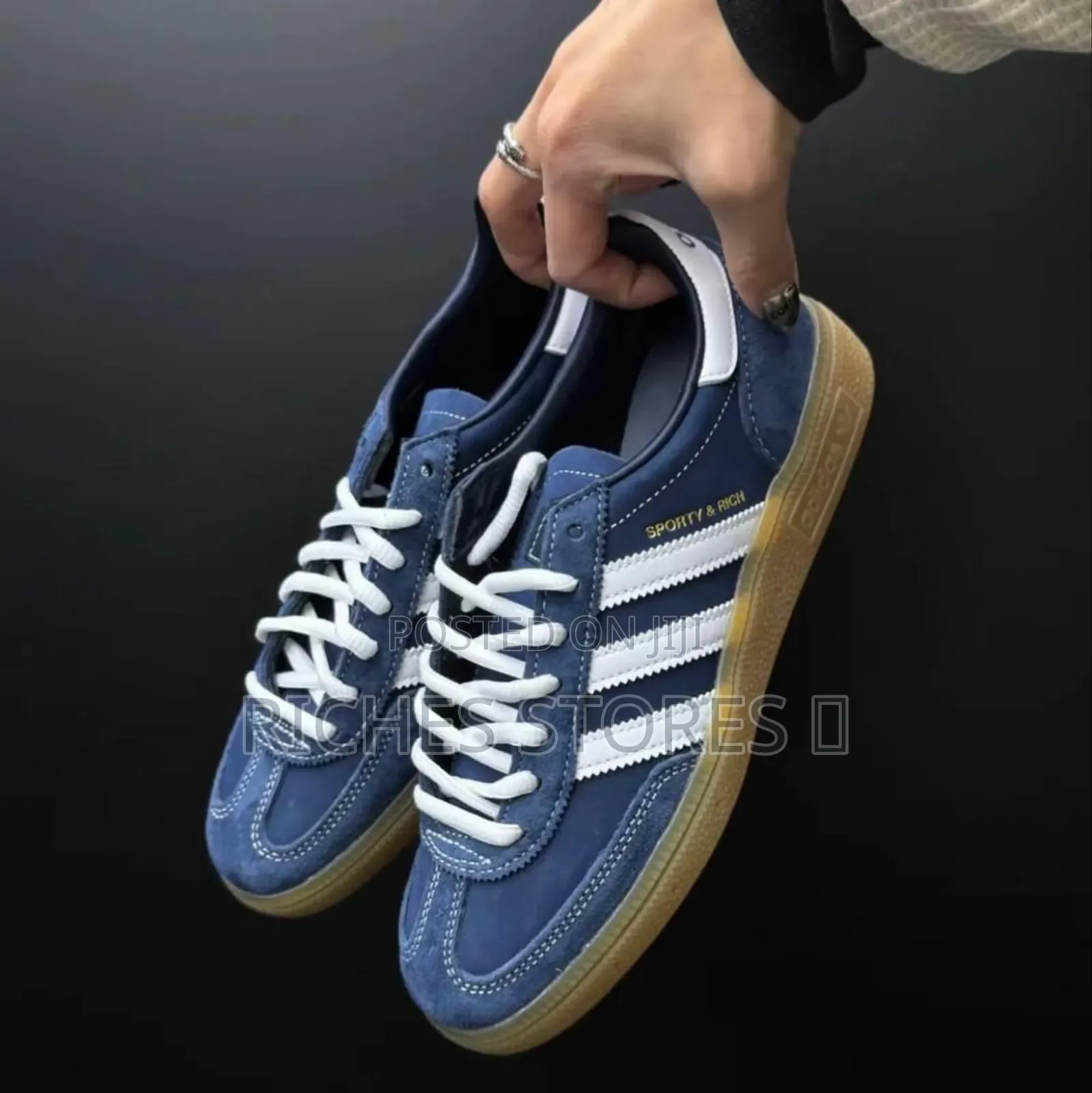 Authentic Quality Adidas Spezial Blue Colorway Luxury Sneakers