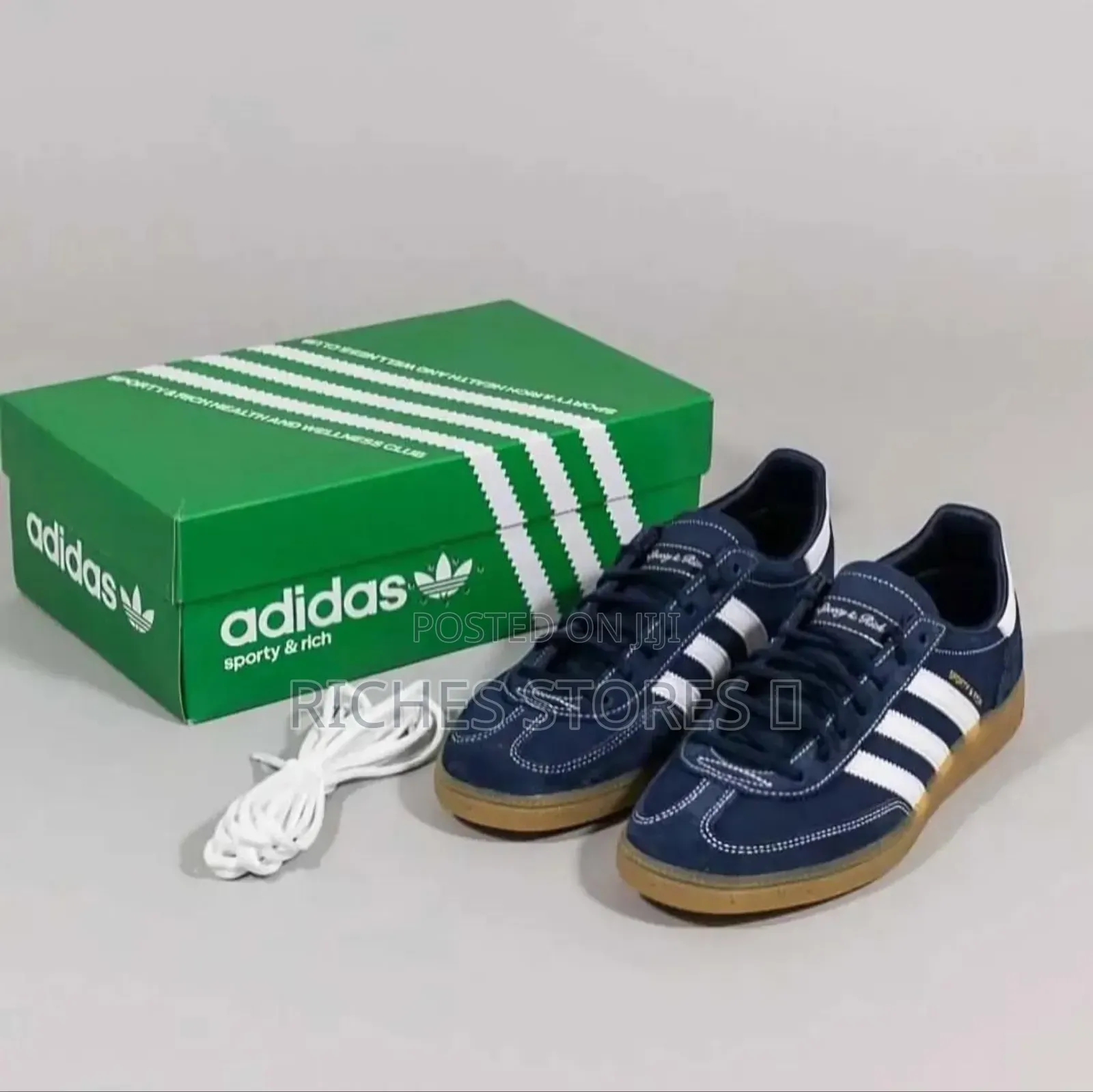Authentic Quality Adidas Spezial Blue Colorway Luxury Sneakers