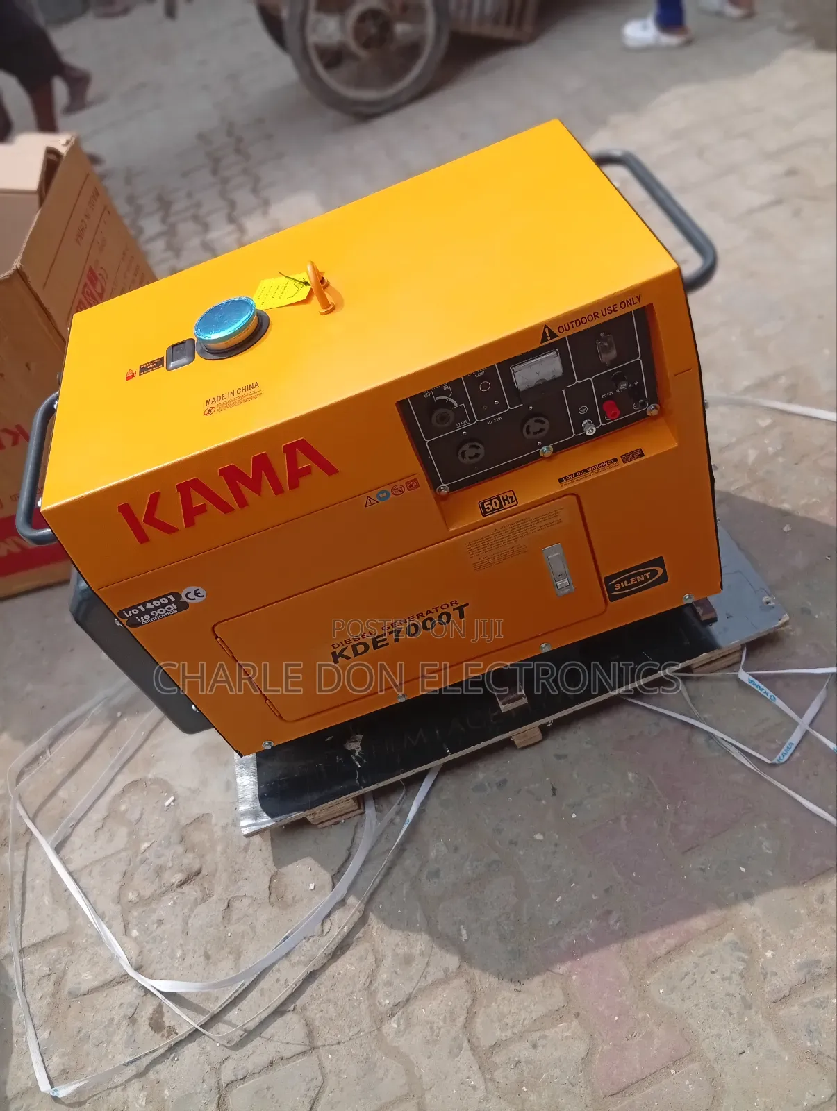Original 8kva Kama Disael Soundproof Generator