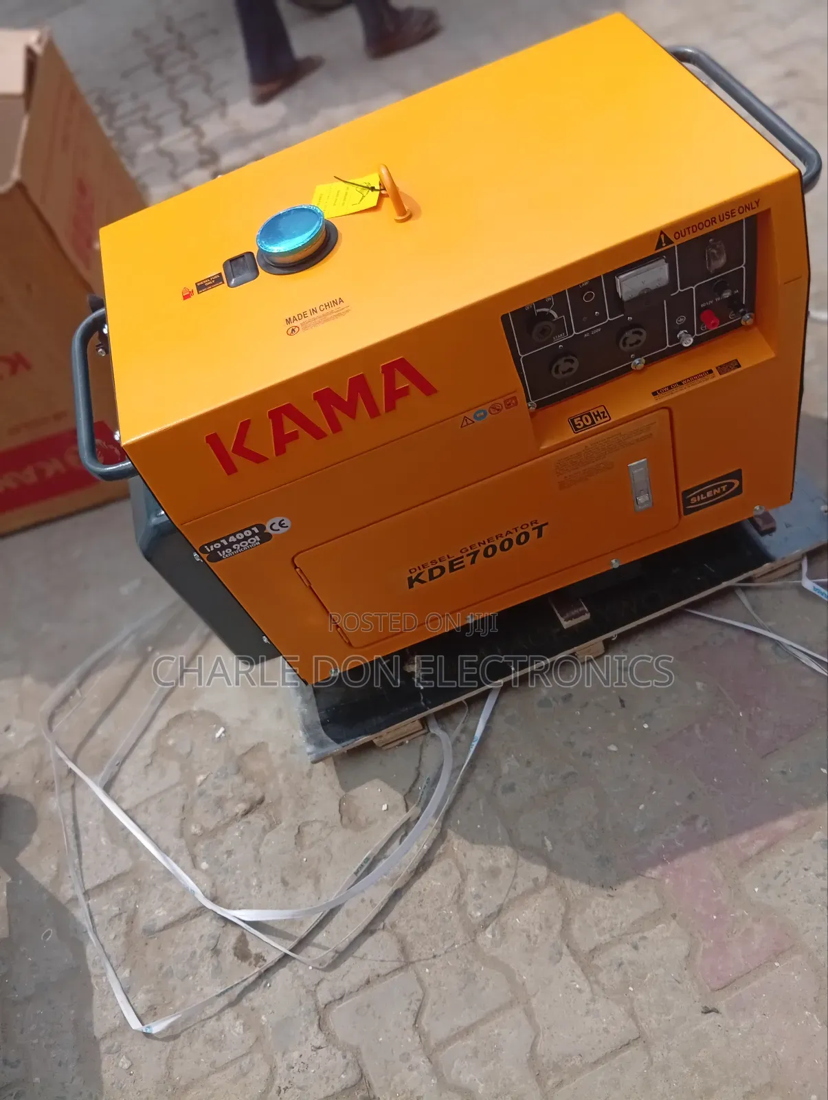 Original 8kva Kama Disael Soundproof Generator
