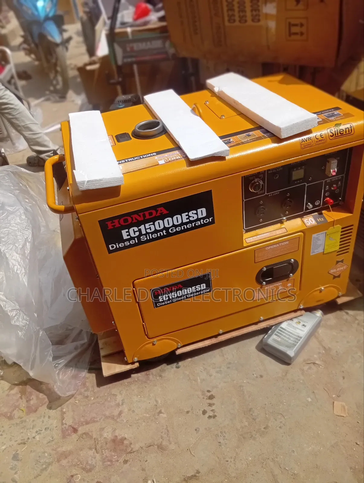 14kva Honda Disael Soundproof Generator With a  Copper Coil