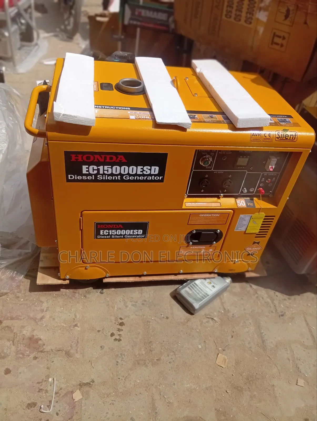 14kva Honda Disael Soundproof Generator With a  Copper Coil