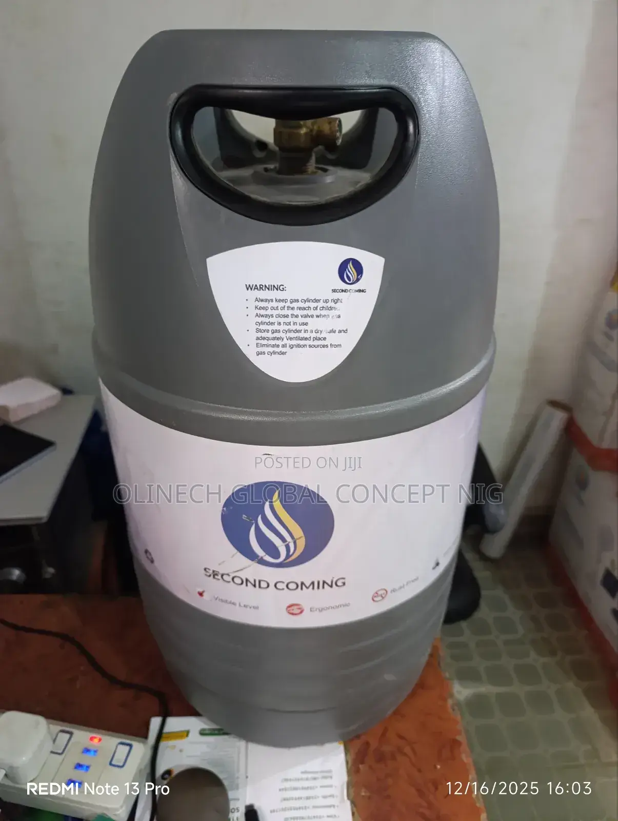 12.5 Kg Fiber Gas Cylinder