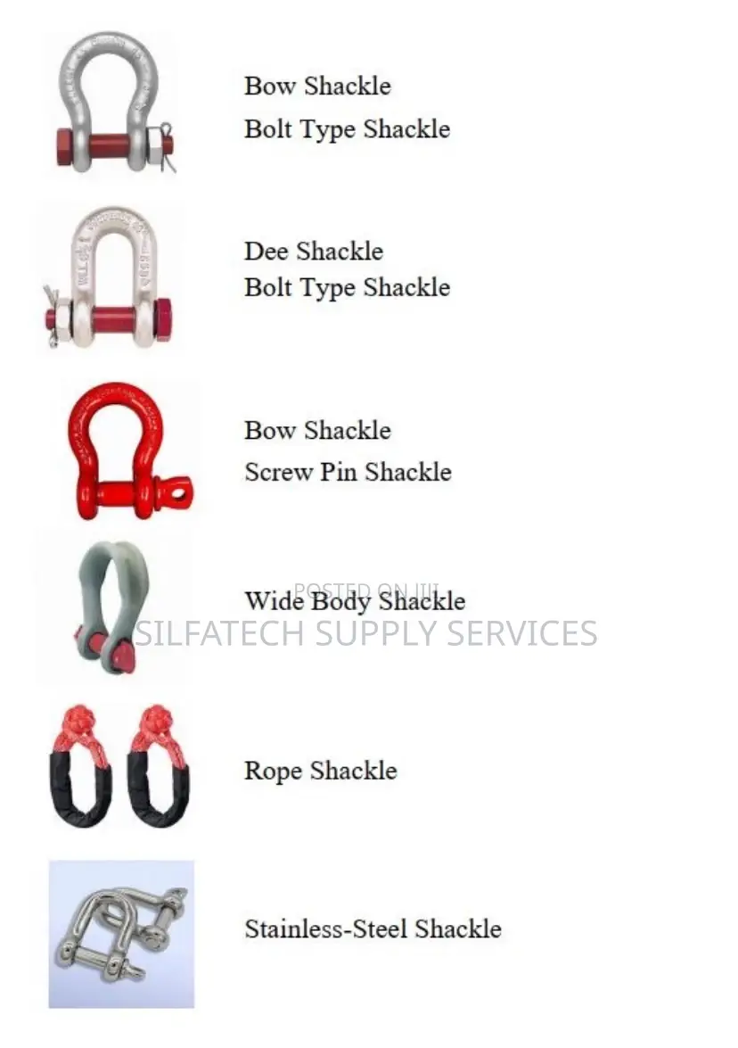 Shackles of All Types
