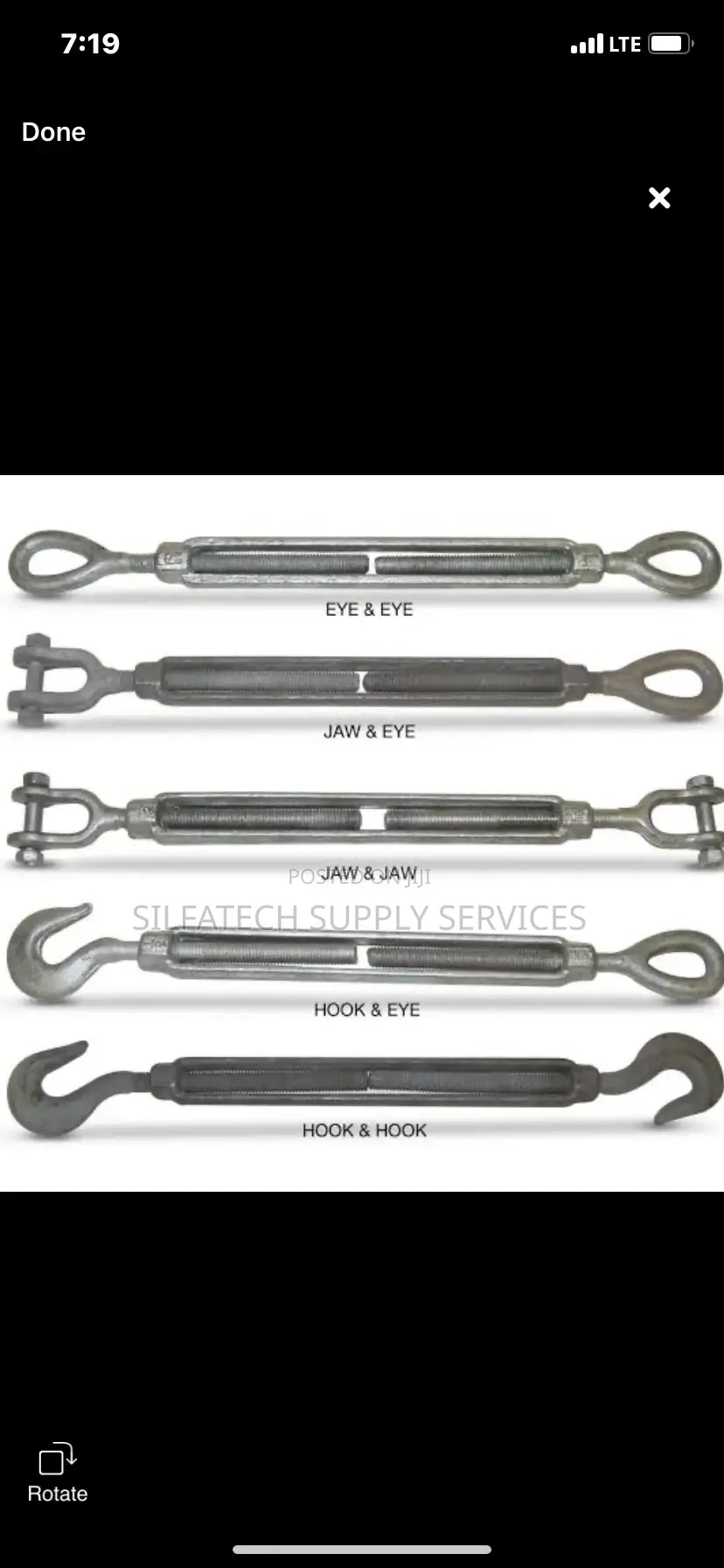 Original Turnbuckle of All Types